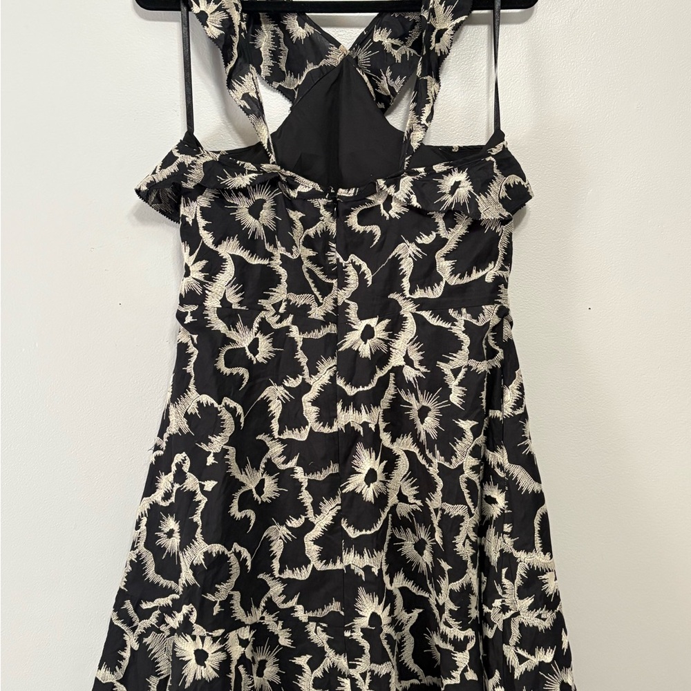 Banana Republic One Shoulder Black and White Dress - Picture 5 of 6